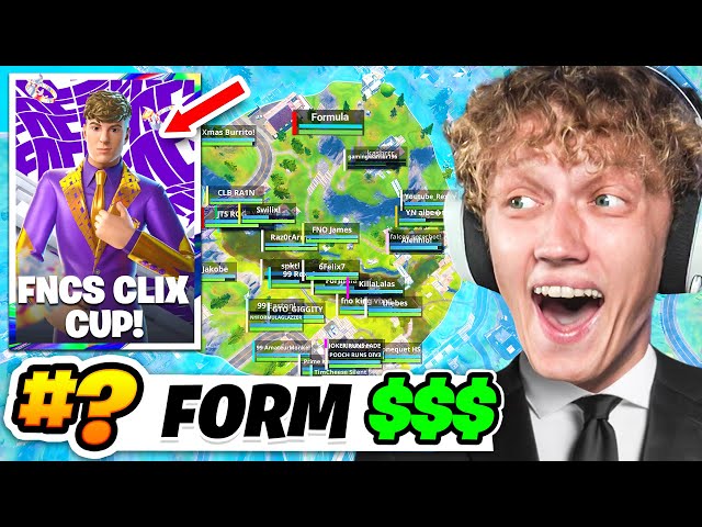 I Competed In The CLIX FNCS Icon Cup In Fortnite! (Reload Tournament)