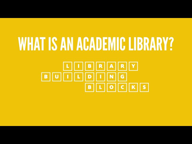 What is an academic library?
