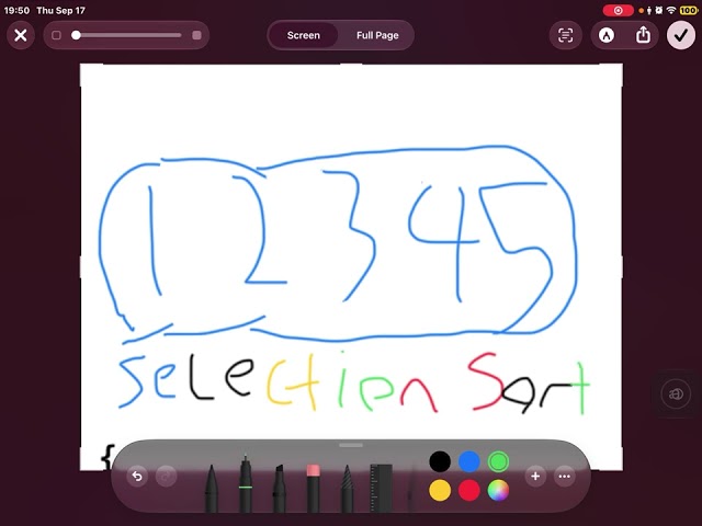 Selection sort