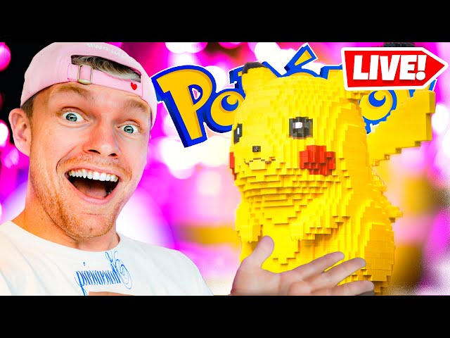 PIKACHU BOUWEN VAN LEGO! IK STOP PAS ALS HIJ AF IS!