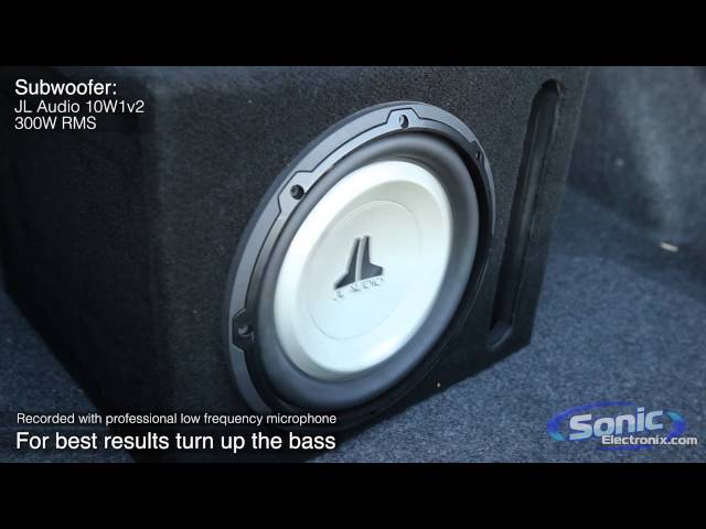 JL Audio W1 Subwoofer Demo | 10W1V2 Bass Test