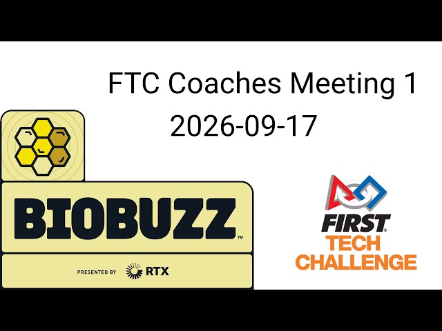 NL FTC Coaches Meeting - 2026-09-21