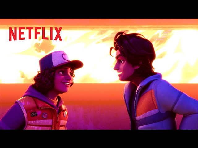 Stranger Things: Tales From '85 | Dustin & Steve Team Up | Netflix