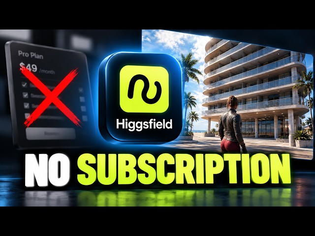Higgsfield API Is Actually a Game Changer! (No Subscription)