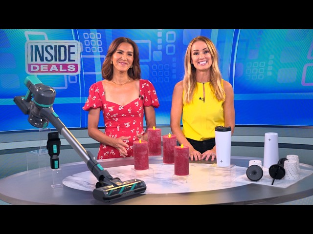 Inside Deals On DEVOAC Cordless Vac, Luminara Candles, JoyJolt Tumblers & Drying Set — Up to 89% Off