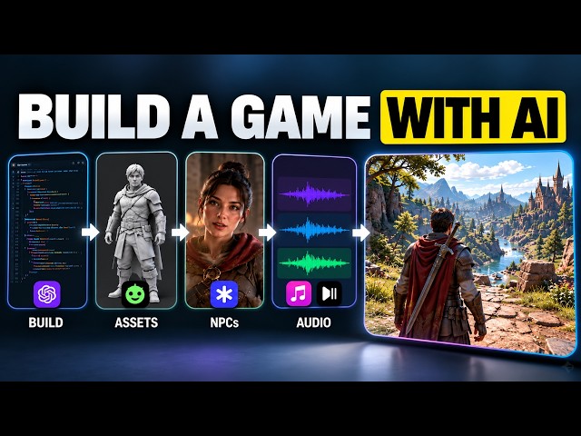 How to Build a Full Game With AI — The Complete Workflow