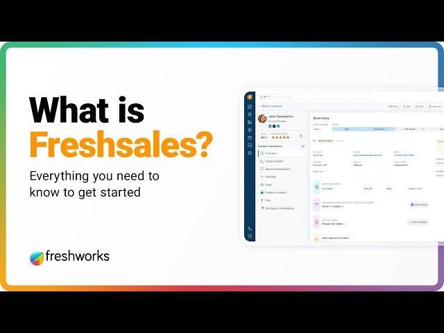 What is Freshsales?