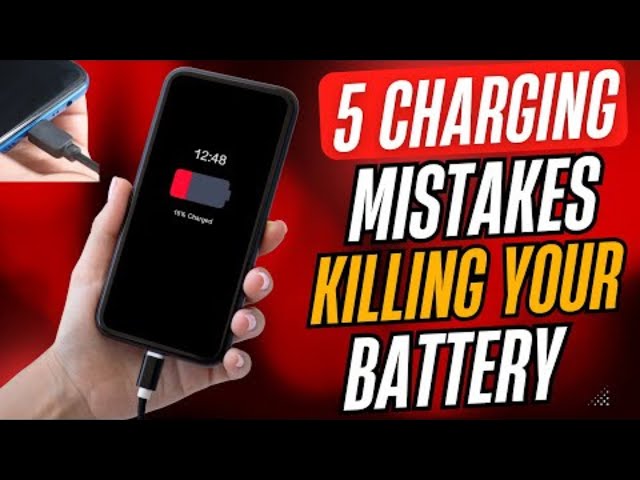 These 5 Charging Mistakes Are Killing Your Phone’s Battery I Android Tips