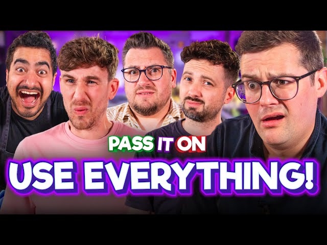 "USE EVERYTHING" Recipe Relay Challenge | Pass It On S3 E15