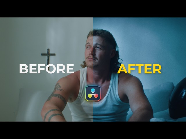 How I Built This BOLD Cinematic Look in DaVinci Resolve | Color Grading Breakdown