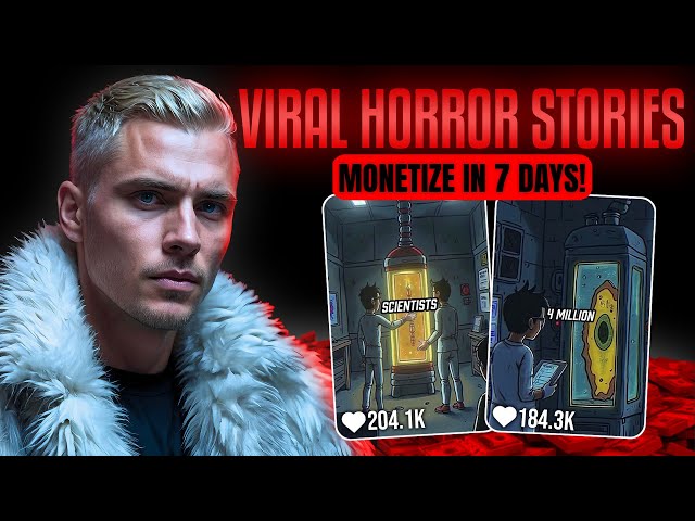 How to Create VIRAL Scary Story Videos With AI in just 10 Minutes