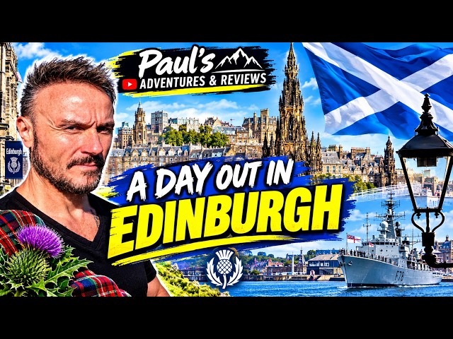Edinburgh Scotland Walking Tour City Sights & Sixty Years of Cosprop Exhibition