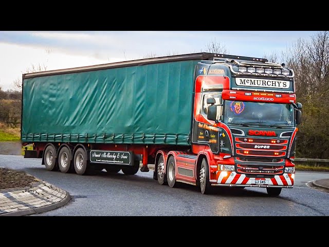 UK Truck Spotting #7  -  A1, Scotland