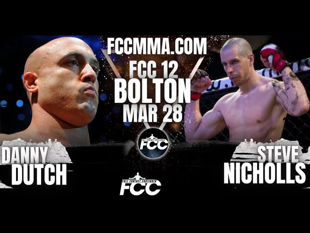 CRAZY MMA FINISH! WATCH TO THE END! Danny Dutch VS Steve Nicholls | FCC 12 FULL FIGHT #MMA
