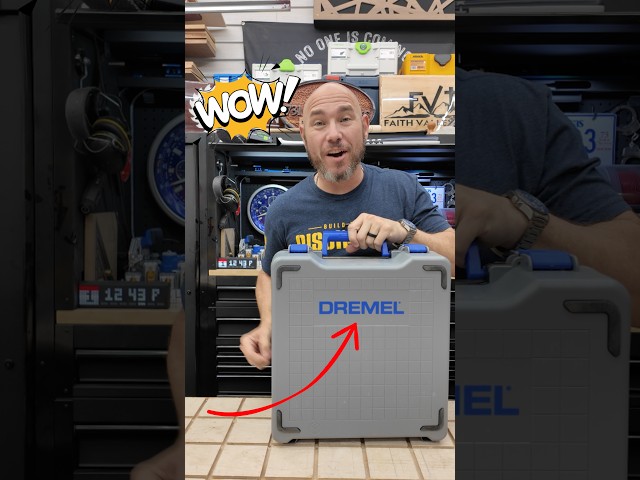 Dremel Blew My Mind Putting a Miter Saw in a Box #tools