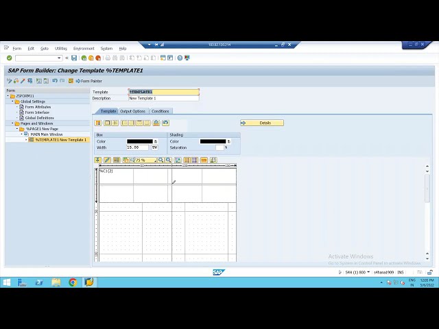 51 Templates, Barcodes in Smartforms and Converting Smartform to PDF format