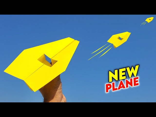 New Paper plane , how to make an paper plane at home 
