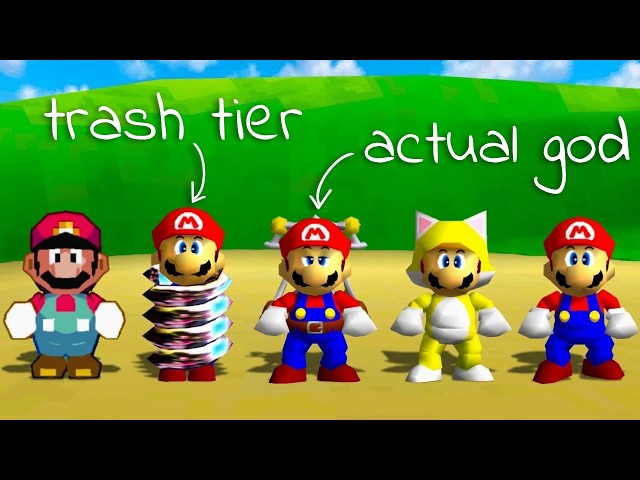 I Added Every Mario to Mario 64 to See Which One Was Best