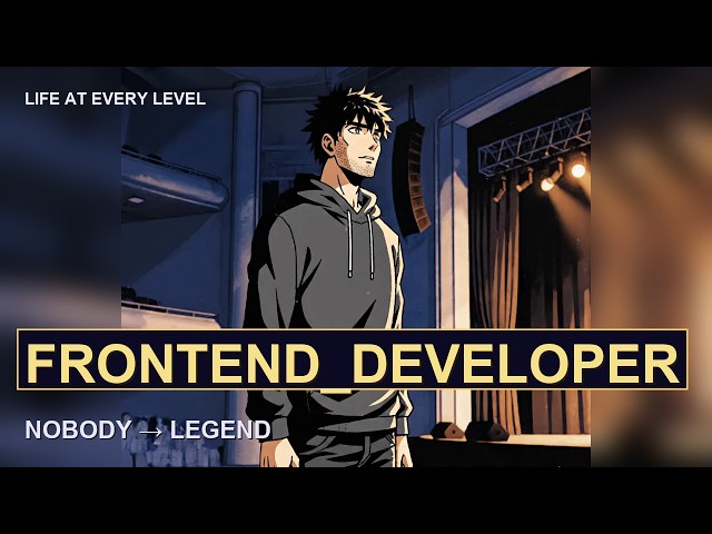 10 Levels of Being a Frontend Developer (From Nobody to Legend)
