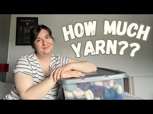yarn stash tour | exposing myself as a yarn collector | Knits by Shan