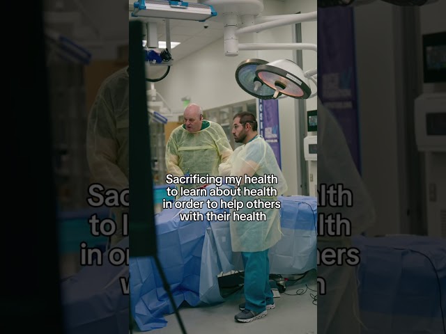 Healthcare professionals really learn the importance of health the hard way. 😂

You spend years stu