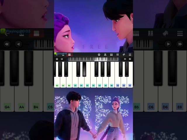 Free Song (KPop Demon Hunters) | Piano Tutorial