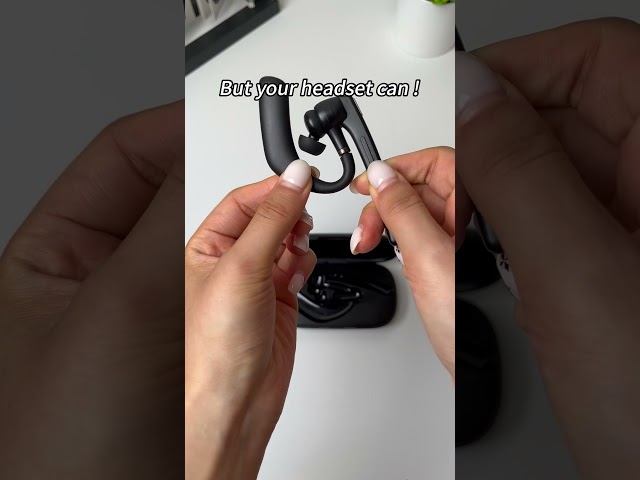 Don't have a 'DUO'? It's okay. You have a foldable headset.
