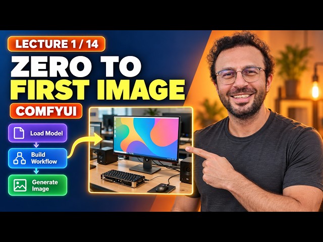 Generative AI Full Course - Lecture 1: Complete Windows & ComfyUI Setup Tutorial