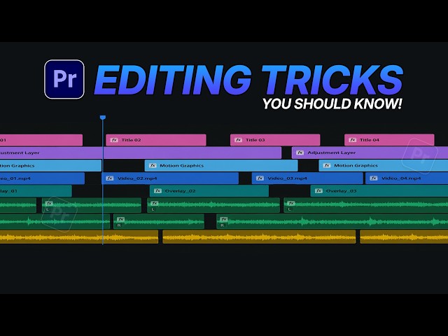 18 Premiere Pro Tricks Every Editor Should Know! (Save Hours of Editing)
