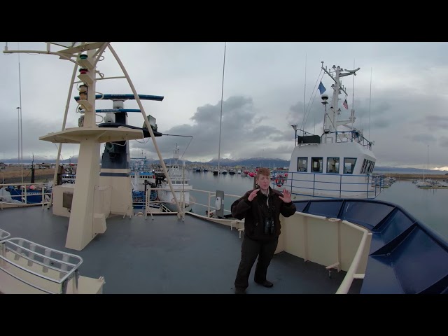 Flying Bridge - On Board the R/V Tiglax