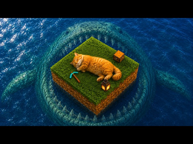 Minecraft OceanBlock but with Cats (Part 1)