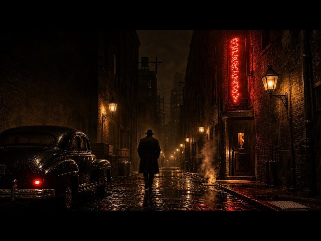 24/7 LIVE After Hours Diner Noir — Vintage 1940s–1950s Jazz Radio for Focus & Unwind | Open 24 Hours
