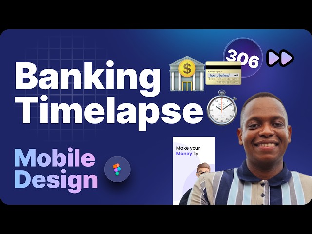 I Designed a Modern Banking App That Makes Money Feel Simple | Figma Timelapse