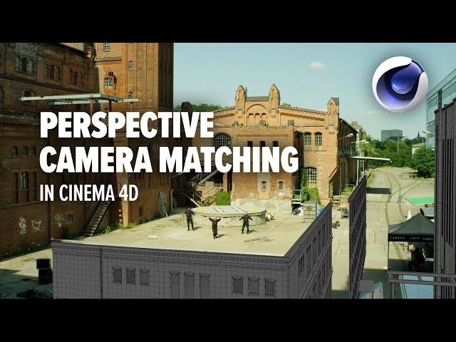 Cinema 4D Tutorial: Perspective Camera Matching