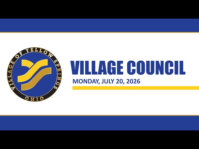 VILLAGE COUNCIL | July 20, 2026