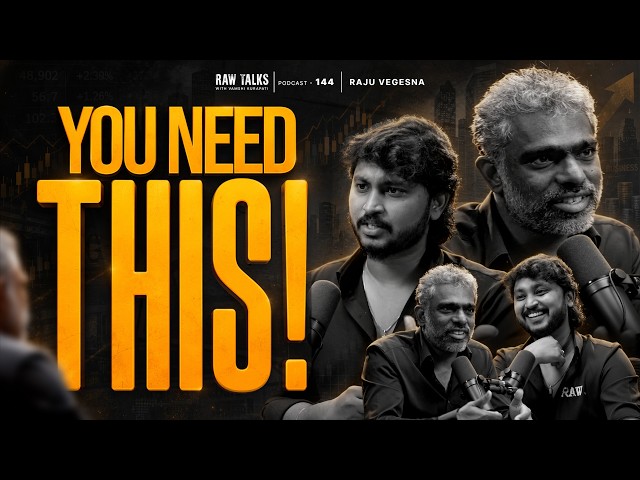🔥🔥RAJU GARU IS BACK AGAINNN!!! | Ft. Raju Vegesna | Telugu Podcast | Raw Talks With VK |