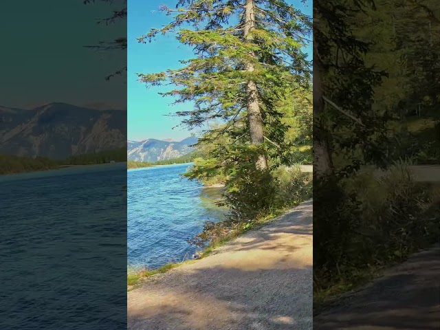 Cycling Along Alpine Lake Heiterwanger See 🏔️🚲 | 4K #shorts