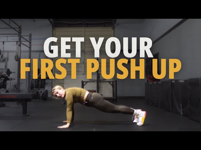 How To Get Your First Push-Up: Step-by-Step Guide •