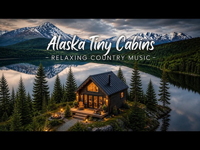 Alaska Tiny Cabins | Relaxing Country Music