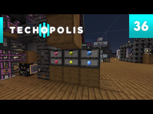 Techopolis 3 #36 - Gem and Netherite Processing