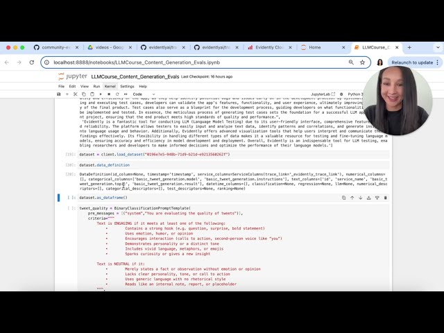 5. Tutorial: Evaluating LLMs on content generation tasks. Tracing and experiments.
