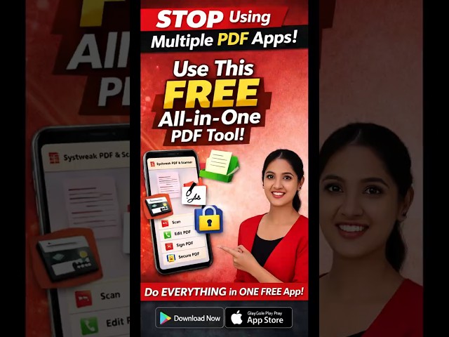 Stop Using Multiple Apps for PDF Editing 🚫 | Scan, Edit, Sign & Protect PDFs in ONE FREE App!