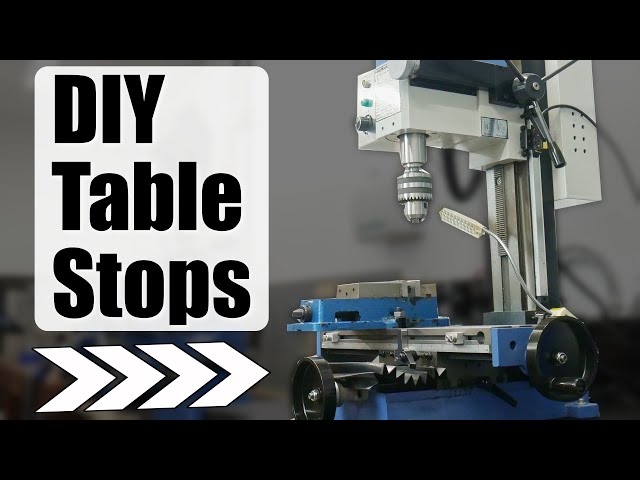 DIY Mill Table Stops - Guard Slotting Magic