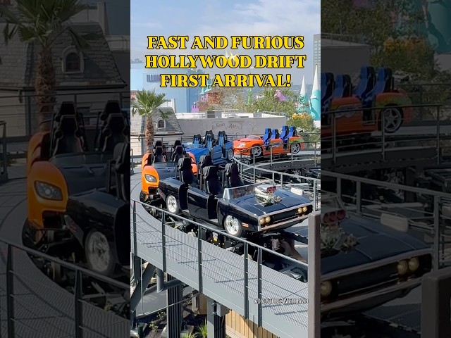 Which One are You Riding? Fast and Furious Hollywood Drift Ride Vehicles! Universal Studios