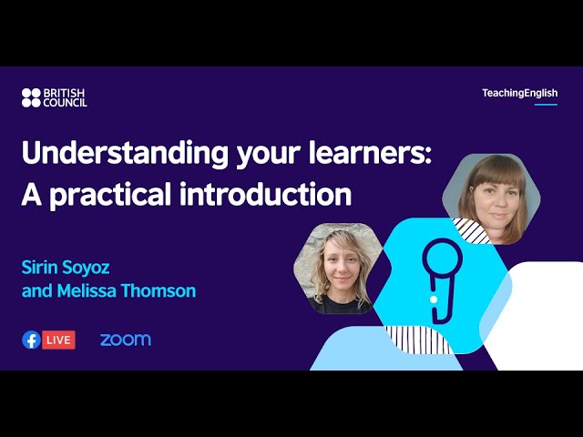 A practical introduction to how we might better understand our learners