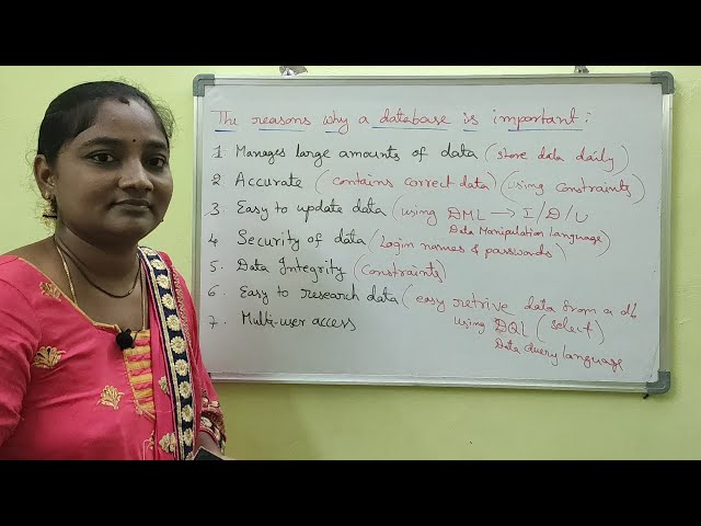 DBMS ||Need of Database   || DBMS Both in Telugu And English || Telugu Scit Tutorials