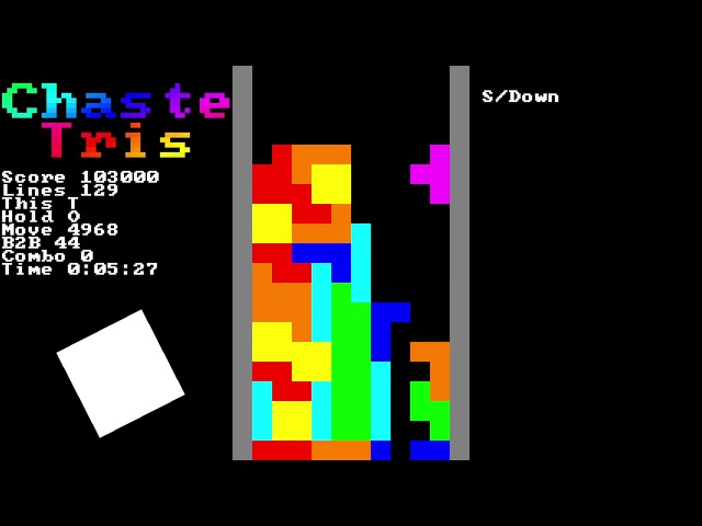 Chaste Tris 15 fps