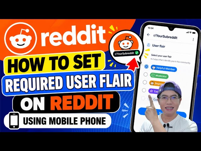 How To Set Required User Flair on Reddit Using Mobile Phone (Step-by-Step Quick Tutorial)