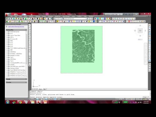 3D GEOLOGIC MODELING-CREATING OVERBURDEN MAP