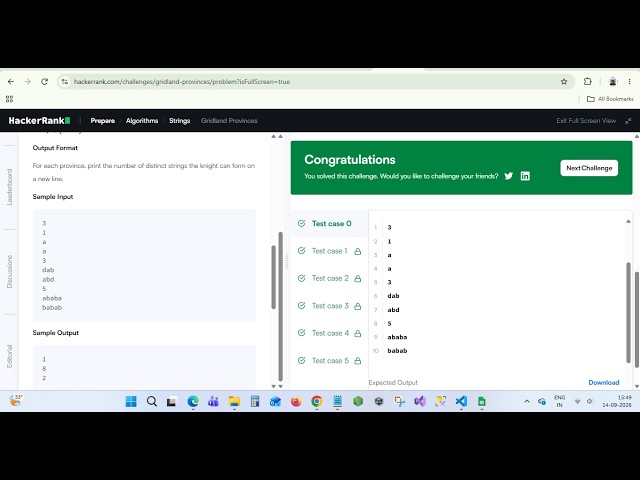 HackerRank Gridland Provinces SOLVED 🔥 | Python 3 | Hashing + Optimization | Hidden Tests Passed